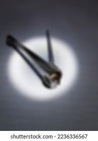 old nail clippers blur photo