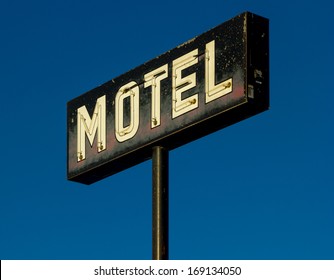 Old Neon Motel Sign