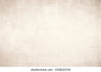 OLD NEWSPAPER BACKGROUND, BLANK BROWN VINTAGE GRUNGE PAPER TEXTURE, TEXTURED NEWSPRINT PATTERN WITH SPACE FOR TEXT, WALLPAPER DESIGN