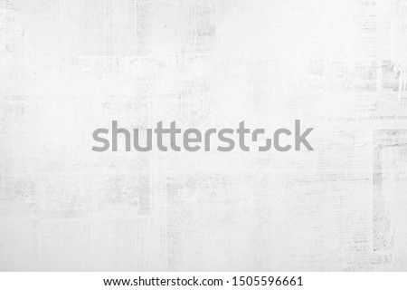 OLD NEWSPAPER BACKGROUND, BLANK GRUNGE PAPER TEXTURE, BLACK AND WHITE TEXTURED PATTERN