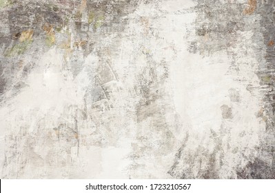 OLD NEWSPAPER BACKGROUND, SCRATCHED GRUNGE PAPER TEXTURE, DIRTY WALLPAPER PATTERN - Shutterstock ID 1723210567