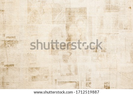 OLD NEWSPAPER BACKGROUNDS, PAPER TEXTURED PATTERN WITH OLD  NEWS PRINT