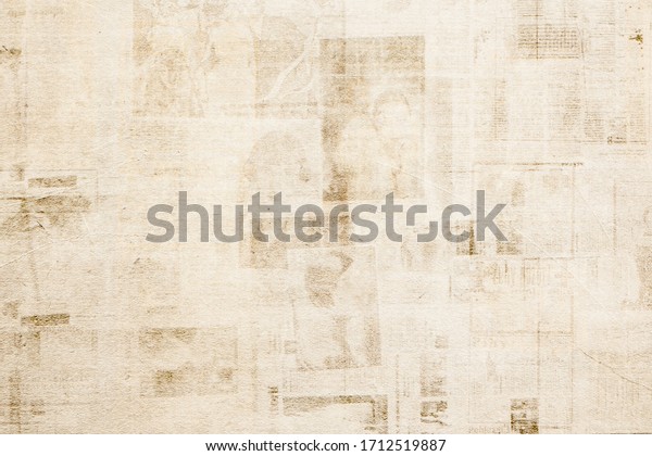 OLD NEWSPAPER BACKGROUNDS, PAPER TEXTURED PATTERN\
WITH OLD  NEWS PRINT