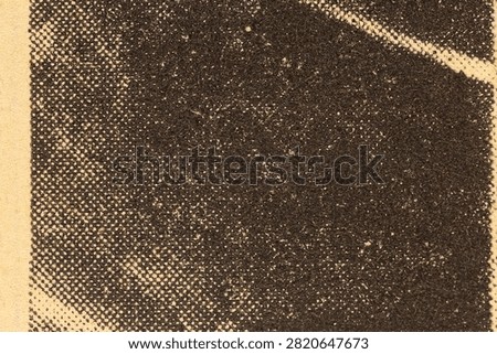 Old newspaper texture as background. Yellow grunge vintage paper texture. Poster design an ancient style.