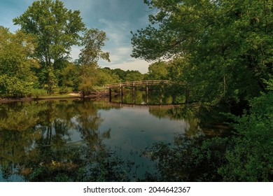 The Old North Bridge In Concord, Massachusetts