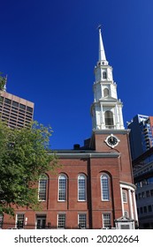 Old North Church In Boston