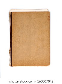 Old Notebook With Brown Cover