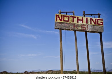 Old Nothing Sign