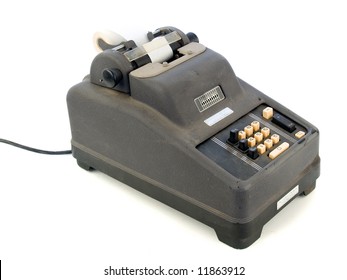 Old Obsolete Adding Machine