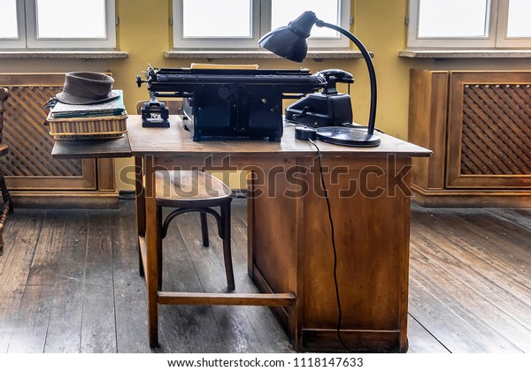 Old Office Desk 1940s Original Office Stock Photo Edit Now