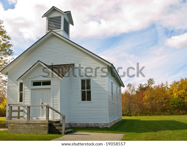 Old One Room School House On Stock Photo Edit Now 19058557