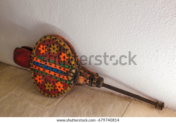 Old Ornamental Fireplace Air Blower Next Stock Photo Edit Now
