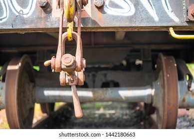 Old Orphan Train Wagon Stands On A No-longer-used Siding