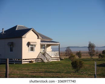 Old outback farmhouse on Darling Downs, Queensland Australia