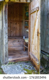 Old Outhouse In The Country