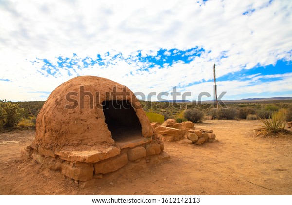 Old oven of stone age\

