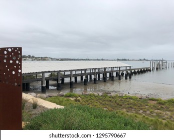 Old Oyster Farm & Wharf In Sutherland Shire, Sydney Australia