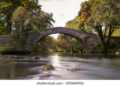 Old Packhorse Bridge In Yorkshire Dales