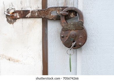 Old padlock