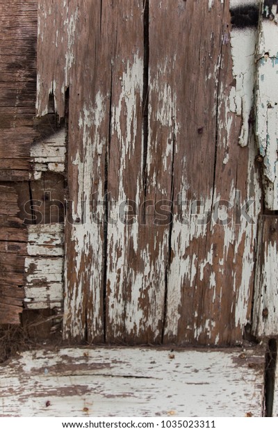 Old Painted Wood Ancient Abandoned Background Stock Photo Edit