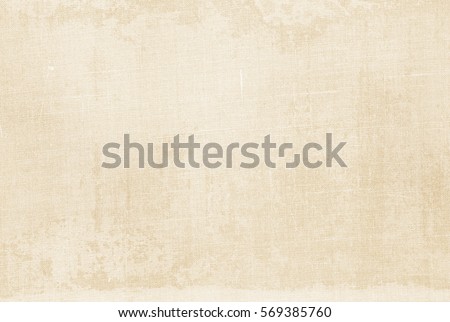 old paper background or canvas fabric texture beige background 