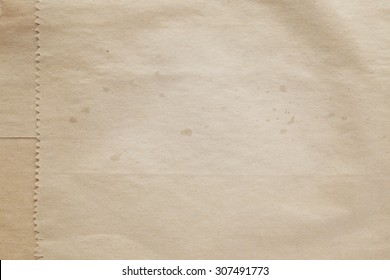 Old Paper Bag Texture Background