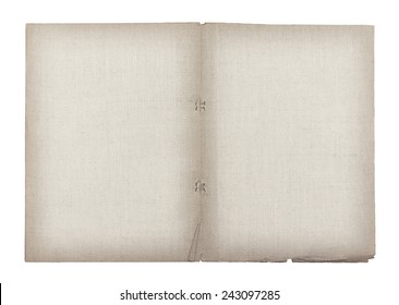 Old Paper And Lenin Texture Isolated On White Background , With Clipping Path 