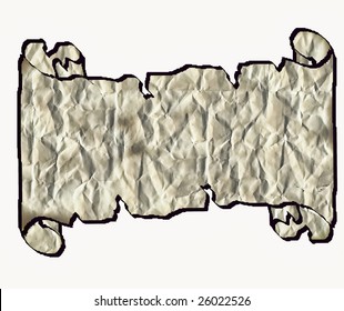 Old Paper Scroll