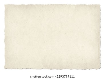 Old parchment paper texture background. Vintage wallpaper. Isolated on white - Shutterstock ID 2293799111