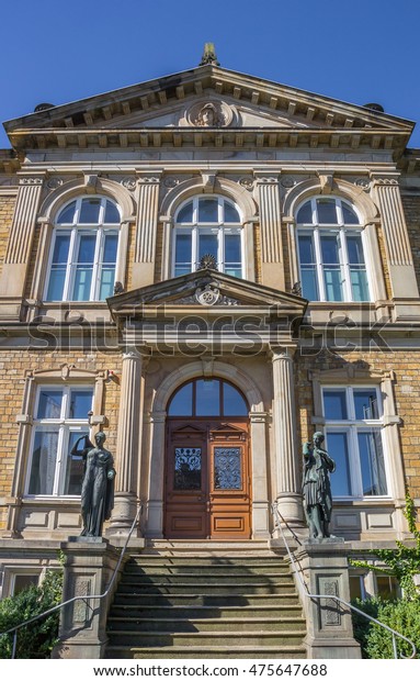 Old Part Felixnussbaumhaus Museum Osnabruck Germany Buildings