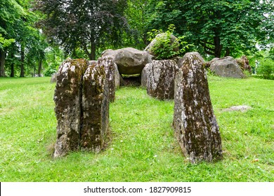 Old Passage Grave Chamber On A Hill