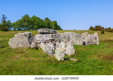 Old Passage Grave Girommen From Stone Age