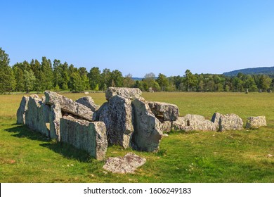 Old Passage Grave Girommen In Sweden