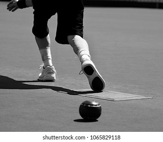 Old People Playing Bocce Ball