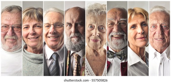 Old people's montage