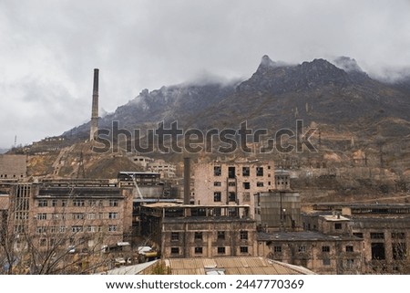 Old periphery industrial  town Alaverdy
