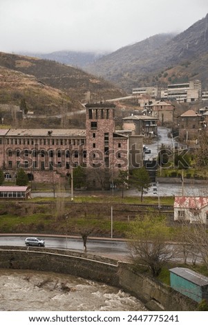 Old periphery industrial  town Alaverdy