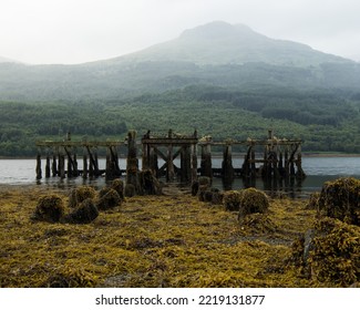 Old Pier At Loch Long, Scotland