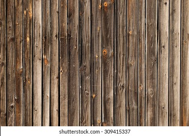 Old plank wooden wall background