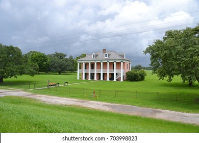 Old Plantation House Survived The Battle Of New Orleans. Located In Chalmette, St. Bernard Parish, Louisiana, LA