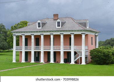 Old Plantation House Survived The Battle Of New Orleans. Located In Chalmette, St. Bernard Parish, Louisiana, LA