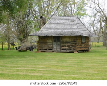 Old Plantation Slave Quarters And Land