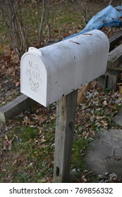 Old Plastic Mailbox 