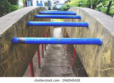 Old Playground Equipment Which Makes Us Feel Nostalgic.