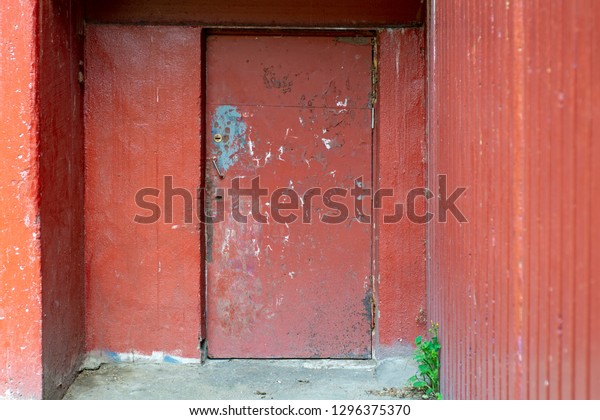 Old Poor Door East European Apartment Stock Photo Edit Now