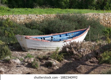 Old Portuguese Traditional Boat, Ria Formosa Natural Park