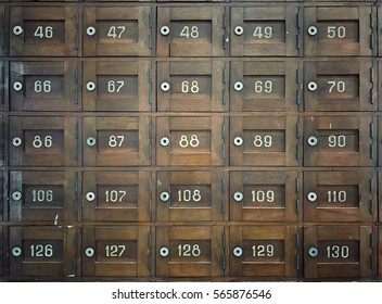 Old Post Office Boxes