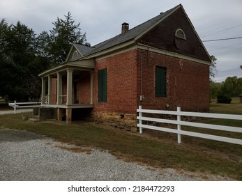 Old Post Office Building Along Road