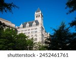 Old Post Office Pavilion and Clock Tower, 1100 Pennsylvania Avenue, N.W. in Washington, D.C, USA