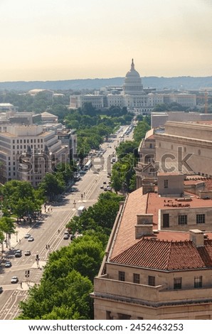 Old Post Office Pavilion and Clock Tower, 1100 Pennsylvania Avenue, N.W. in Washington, D.C, USA